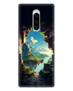 Чохол для Sony Xperia 1 з картинкою «Вид з печери» Чохол для Sony Xperia 1 з картинкою «Вид з печери»