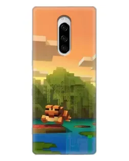 Чохол для Sony Xperia 1 з картинкою «Майнкрафт захід сонця» Чохол для Sony Xperia 1 з картинкою «Майнкрафт захід сонця»