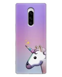Чехол для Sony Xperia 1 с картинкой «Единорог градиент» Чехол для Sony Xperia 1 с картинкой «Единорог градиент»