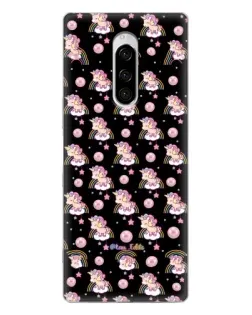 Чехол для Sony Xperia 1 с картинкой «Magic Unicorn паттерн»