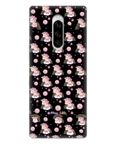 Чехол для Sony Xperia 1 с картинкой «Magic Unicorn паттерн»