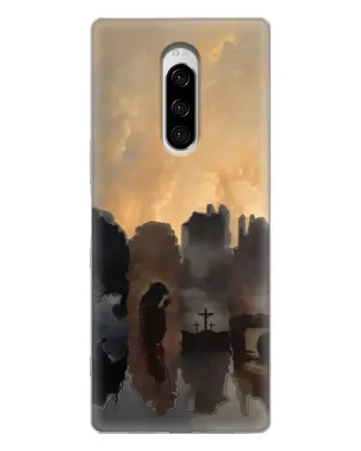 Чехол для Sony Xperia 1 с картинкой «Дорога к вере»