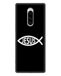 Чехол для Sony Xperia 1 с картинкой «Классический Jesus»