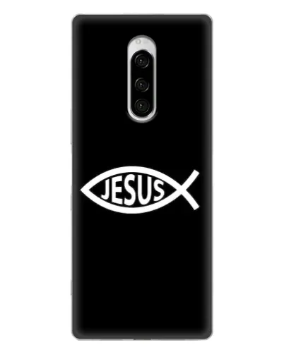 Чехол для Sony Xperia 1 с картинкой «Классический Jesus»