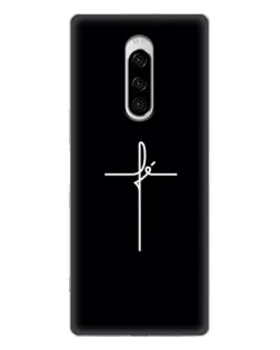 Чохол для Sony Xperia 1 з картинкою «Тонкий хрест» Чохол для Sony Xperia 1 з картинкою «Тонкий хрест»