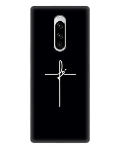Чохол для Sony Xperia 1 з картинкою «Тонкий хрест» Чохол для Sony Xperia 1 з картинкою «Тонкий хрест»