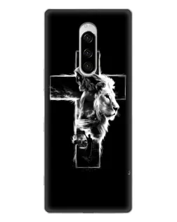 Чохол для Sony Xperia 1 з картинкою «Сяючий хрест Jesus» Чохол для Sony Xperia 1 з картинкою «Сяючий хрест Jesus»