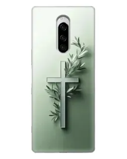 Чохол для Sony Xperia 1 з картинкою «Оливкова гілка» Чохол для Sony Xperia 1 з картинкою «Оливкова гілка»
