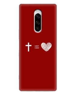 Чохол для Sony Xperia 1 з картинкою «Рівняння любові» Чохол для Sony Xperia 1 з картинкою «Рівняння любові»