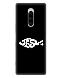 Чохол для Sony Xperia 1 з картинкою «Риба Jesus» Чохол для Sony Xperia 1 з картинкою «Риба Jesus»