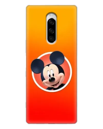 Чехол для Sony Xperia 1 с картинкой «Mickey в круге»