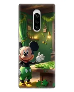 Чехол для Sony Xperia 1 с картинкой «Микки в мастерской»