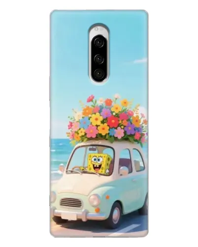 Чехол для Sony Xperia 1 с картинкой «Автомобильное путешествие»