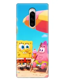 Чехол для Sony Xperia 1 с картинкой «Отдых на пляже»