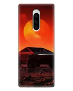 Чехол для Sony Xperia 1 с картинкой «Cybertruck на Марсе» Чехол для Sony Xperia 1 с картинкой «Cybertruck на Марсе»