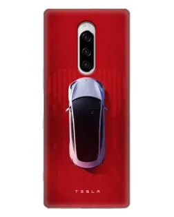 Чехол для Sony Xperia 1 с картинкой «Tesla Top View» Чехол для Sony Xperia 1 с картинкой «Tesla Top View»