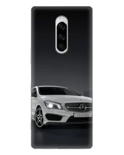 Чехол для Sony Xperia 1 с картинкой «Mercedes AMG GT Silver» Чехол для Sony Xperia 1 с картинкой «Mercedes AMG GT Silver»