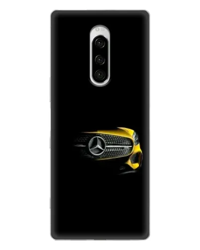 Чехол для Sony Xperia 1 с картинкой «Mercedes — ретро стиль» Чехол для Sony Xperia 1 с картинкой «Mercedes — ретро стиль»