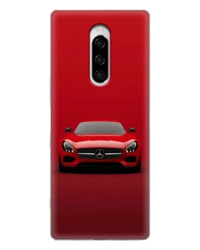Чехол для Sony Xperia 1 с картинкой «Красный Mercedes AMG» Чехол для Sony Xperia 1 с картинкой «Красный Mercedes AMG»