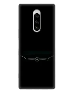 Чехол для Sony Xperia 1 с картинкой «Mercedes Stealth Look»