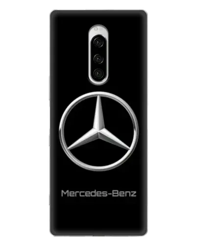 Чехол для Sony Xperia 1 с картинкой «Mercedes Silver Logo» Чехол для Sony Xperia 1 с картинкой «Mercedes Silver Logo»