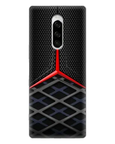 Чехол для Sony Xperia 1 с картинкой «Mercedes Carbon Grid» Чехол для Sony Xperia 1 с картинкой «Mercedes Carbon Grid»
