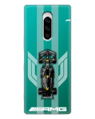Чехол для Sony Xperia 1 с картинкой «Mercedes AMG Petronas» Чехол для Sony Xperia 1 с картинкой «Mercedes AMG Petronas»