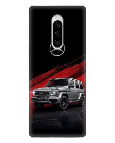 Чехол для Sony Xperia 1 с картинкой «Mercedes G-Class красный» Чехол для Sony Xperia 1 с картинкой «Mercedes G-Class красный»