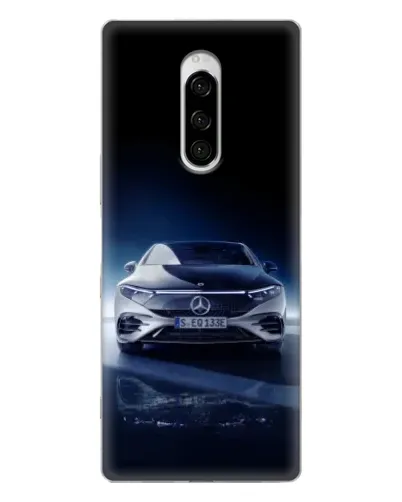 Чехол для Sony Xperia 1 с картинкой «Ночной Mercedes EQ» Чехол для Sony Xperia 1 с картинкой «Ночной Mercedes EQ»