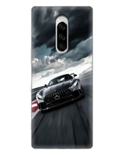 Чехол для Sony Xperia 1 с картинкой «Гоночный Mercedes AMG» Чехол для Sony Xperia 1 с картинкой «Гоночный Mercedes AMG»