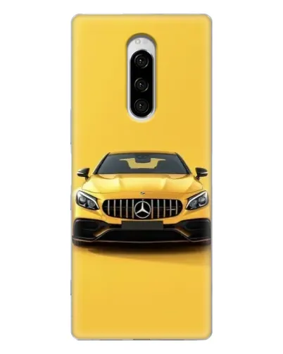 Чехол для Sony Xperia 1 с картинкой «Желтый Mercedes GT» Чехол для Sony Xperia 1 с картинкой «Желтый Mercedes GT»