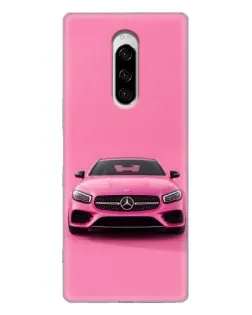 Чехол для Sony Xperia 1 с картинкой «Розовый Mercedes AMG» Чехол для Sony Xperia 1 с картинкой «Розовый Mercedes AMG»
