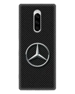 Чехол для Sony Xperia 1 с картинкой «Карбоновый Mercedes стиль» Чехол для Sony Xperia 1 с картинкой «Карбоновый Mercedes стиль»