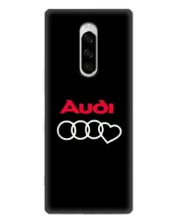 Чехол для Sony Xperia 1 с картинкой «Логотип Audi Heart» Чехол для Sony Xperia 1 с картинкой «Логотип Audi Heart»