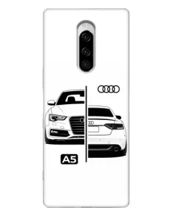 Чохол для Sony Xperia 1 з картинкою «Audi — контрастний дизайн» Чохол для Sony Xperia 1 з картинкою «Audi — контрастний дизайн»