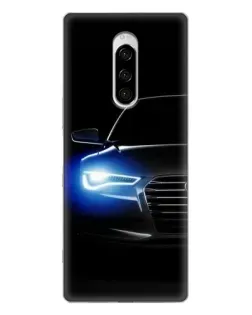 Чохол для Sony Xperia 1 з картинкою «Неоновий погляд Audi» Чохол для Sony Xperia 1 з картинкою «Неоновий погляд Audi»