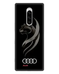 Чохол для Sony Xperia 1 з картинкою «Графіка — пантера та Audi» Чохол для Sony Xperia 1 з картинкою «Графіка — пантера та Audi»