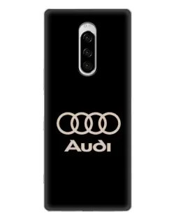 Чохол для Sony Xperia 1 з картинкою «Audi — золотий логотип» Чохол для Sony Xperia 1 з картинкою «Audi — золотий логотип»