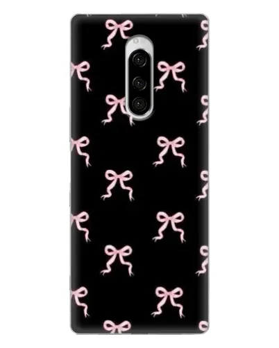 Чехол для Sony Xperia 1 с картинкой «Бант-цветок»