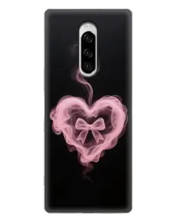 Чохол для Sony Xperia 1 з картинкою «Димчасте серце»