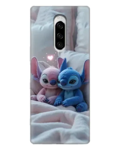 Чехол для Sony Xperia 1 с картинкой «Плюшевые Стич Ангел» Чехол для Sony Xperia 1 с картинкой «Плюшевые Стич Ангел»