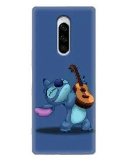 Чехол для Sony Xperia 1 с картинкой «Стич с укулеле» Чехол для Sony Xperia 1 с картинкой «Стич с укулеле»