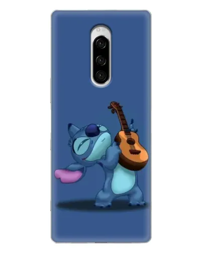Чехол для Sony Xperia 1 с картинкой «Стич с укулеле» Чехол для Sony Xperia 1 с картинкой «Стич с укулеле»