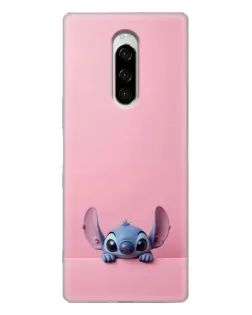 Чехол для Sony Xperia 1 с картинкой «Stitch выглядывает» Чехол для Sony Xperia 1 с картинкой «Stitch выглядывает»