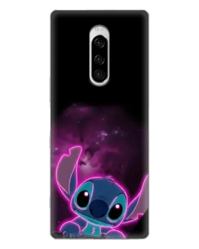 Чехол для Sony Xperia 1 с картинкой «Неоновый Stitch» Чехол для Sony Xperia 1 с картинкой «Неоновый Stitch»