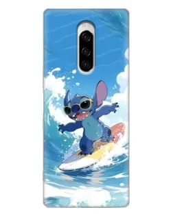 Чехол для Sony Xperia 1 с картинкой «Стич на волне» Чехол для Sony Xperia 1 с картинкой «Стич на волне»