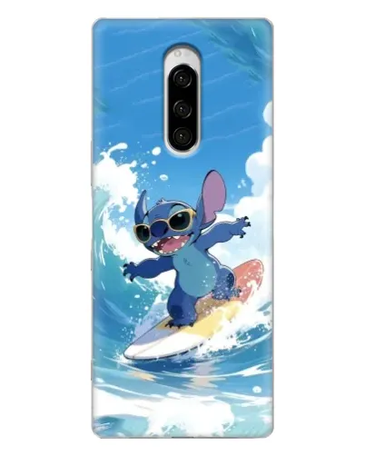 Чехол для Sony Xperia 1 с картинкой «Стич на волне» Чехол для Sony Xperia 1 с картинкой «Стич на волне»