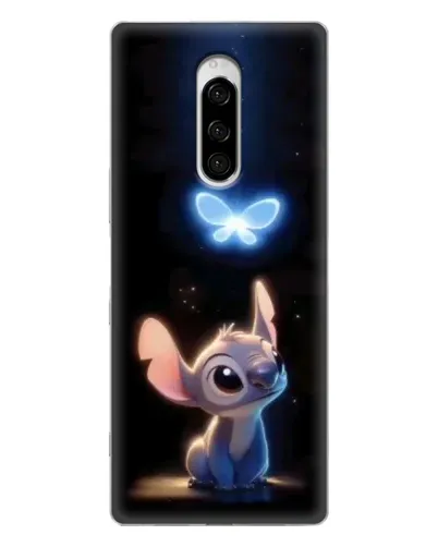 Чехол для Sony Xperia 1 с картинкой «Сияющий Стич» Чехол для Sony Xperia 1 с картинкой «Сияющий Стич»