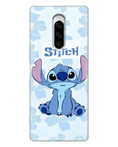 Чехол для Sony Xperia 1 с картинкой «Stitch среди цветов» Чехол для Sony Xperia 1 с картинкой «Stitch среди цветов»