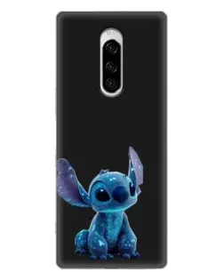 Чехол для Sony Xperia 1 с картинкой «Стич на черном» Чехол для Sony Xperia 1 с картинкой «Стич на черном»